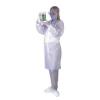 PHARMA-COAT® Lab Coat Polypro, EW, NP, Snap Front, White