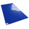BLUE, 36 X 60 TACKY MAT, 60 SHEETS/MAT, 4 MATS/CASE, 25 LB