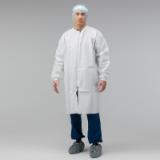 Sterile Microporous Cleanroom Frock / Lab Coat - Large 1700 LC S 1722
