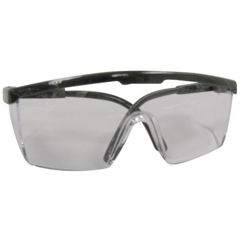 CCP Industries® Safety Glasses, Clear Lens, Black Frame, 12/bx, 15 bxs/cs 721BKCL