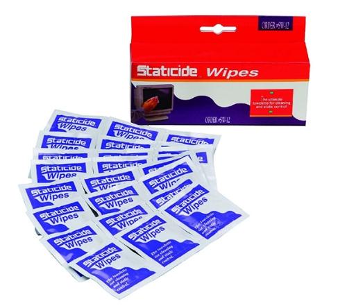 ACL Staticide  Anti-Static   Cleaning Wipes  case of 450 wip