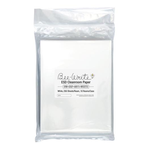 CLEANROOM PAPER 22  8.5X11 WHITE 250 SHEETS RM 10 RMS CS