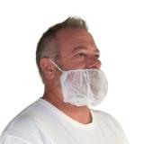ProWorks® Beard Cover, Polyproplene, White, 500/cs DA BC100 2