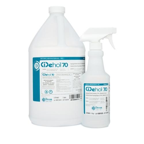 CiDehol 70  70  USP IPA Solution  - Case - 32 oz. spray bott