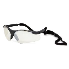 WRAP AROUND EYEWEAR W/CORD BLACK FRAME, INDOOR/OUTDOOR LENS EW-4400-IO
