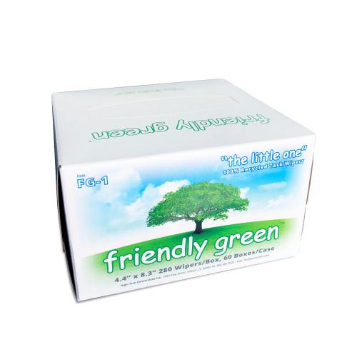 4.4  X 8.3   100  RECYCLED   BIODEGRADAB  280 WIPES BOX  60