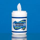 Industrial 99% Isopropyl Alcohol Presaturated Wipes, Hydrokn FR10052IPA 12