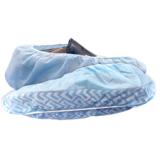 Bee-Safe® Polypropylene Non-Skid Shoe Covers, Blue, 100/bg - 3 bgs/cs, Large GAH SP NS LG