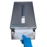 GRAB-EEZ™ Cleanroom Wipe 9x9 Dispenser GE DISP SS 3