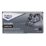 Safety Zone® GrizzlyNite® Nitrile Powder-Free Exam Gloves, 10x100, Black, 5.5 mil - Small GL N105FS 3