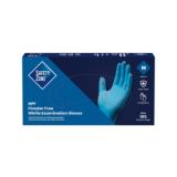 Safety Zone® Nitrile Powder-Free Exam Gloves, Textured Fingers, 10x100, Blue, 5.5 mil - Medium GL N106FM 3