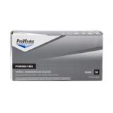 Safety Zone® Nitrile Powder-Free Exam Gloves, Textured Fingers/Palm, 10x100, Black, 7 mil - Medium GL N107FM 3