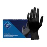 Safety Zone® Nitrile Powder-Free Exam Gloves, 10x100, Black, 5 mil - XL GL N145FX