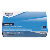 Safety Zone® Nitrile Powder-Free Exam Gloves, 10x100, Blue, 7 mil - Large GL NB107FL 3
