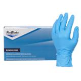 Safety Zone® Nitrile Powder-Free Exam Gloves, 10x100, Blue, 7 mil - XL GL NB107FX