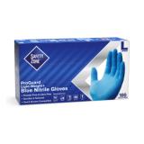 Safety Zone® Nitrile Powder-Free, Exam Gloves, 10x100, Blue, 3.5 mil - Small GNPR SM 1E