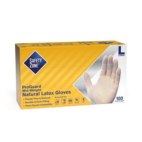GLOVE LATEX POWDER-FREE