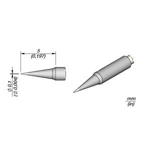 JBC C105101  Nano Cartridge   Conical   0.1 MM