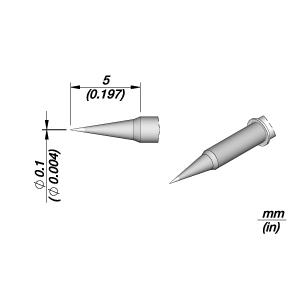 JBC C115101  Nano Cartridge - Conical - 0.1 MM