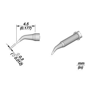 JBC C115105: Nano Cartridge - Conical Bent 40 Degrees - 0.3 JBC C115 105