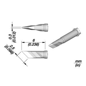 JBC C115112  Cartridge - Knife - 2.5 MM