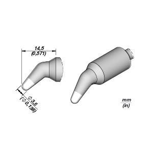 JBC C470008  Cartridge - Conical Bent - 3.5 MM