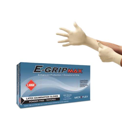 Microflex E-Grip Max Powder-Free Examination Gloves - L