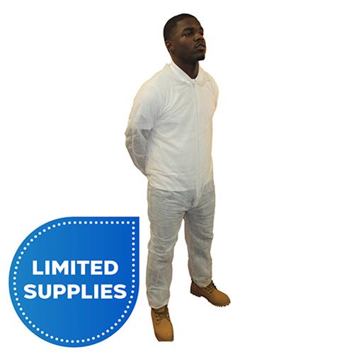 POLYLITE COVERALL ZPR FRT