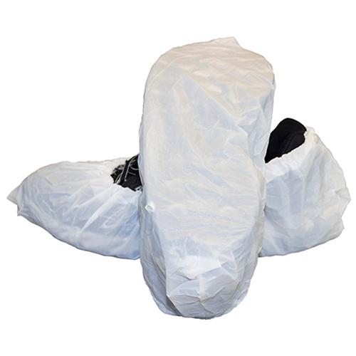 SHOE COVER CPE COPOLYMER WHITE