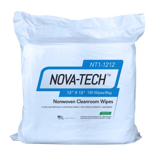 NOVA-TECH 1000 NONWOVEN CLNRM WIPES  12 X12  150 BG 14 BG CS