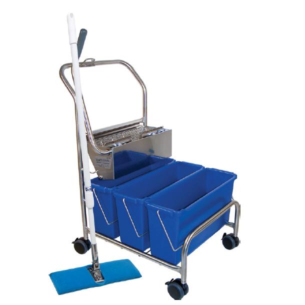 TruCLEAN Pro Triple-Bucket Mop System PC 22 3