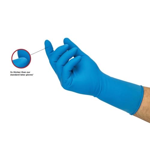 Microflex SAFEGRIP Powder Free Extended Cuff Latex Disposabl SG 375 M