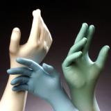 TN1200 TechNiGlove Powder Free Class 10 Nitrile Gloves - 12 TG TN1200W