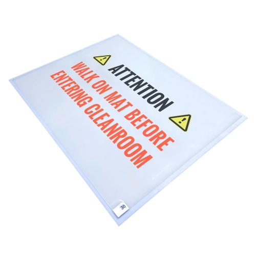 Thunder Mats Custom Logo Tacky Floor Mat Frame TMF LOGO
