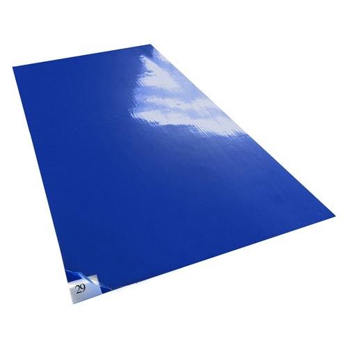 BLUE  36 X 45 TACKY MAT  30 SHEETS MAT  4 MATS CS