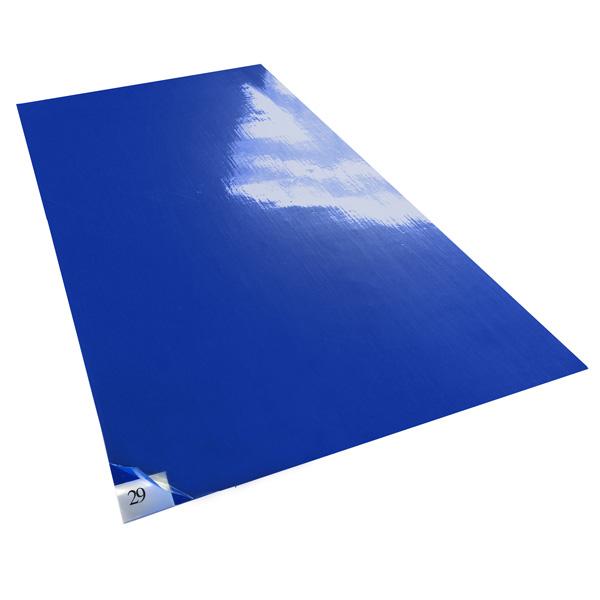 BLUE, 36 X 60 TACKY MAT, 60 SHEETS/MAT, 4 MATS/CASE, 25 LB TT 3660 64B