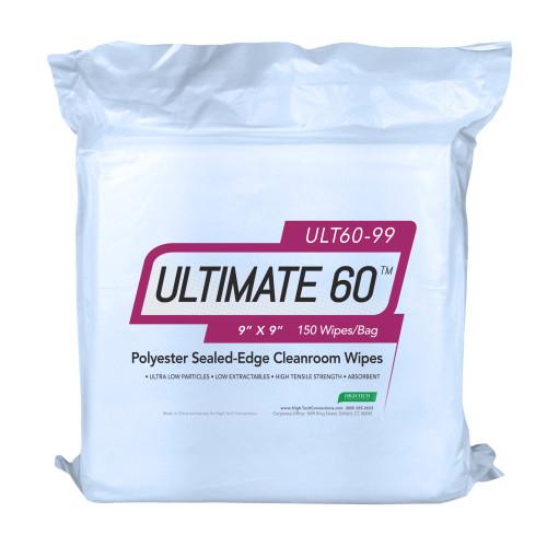 ULT 60,POLYKNIT,SEALED EDGE,LAUNDERED,9X9,150/BG,10BGS/CS ULT60 99
