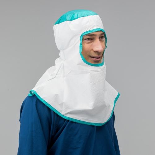 Sterile SMS Cleanroom Hood, Open Face - Large/X-Large
