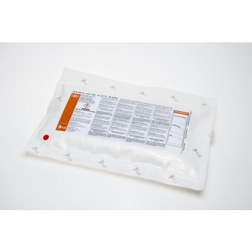 HYPO-CHLOR® WIPE Sterile Pre-Sat w/Sodium Hypochlorite 0.25% VEL9 12X12 S 3020
