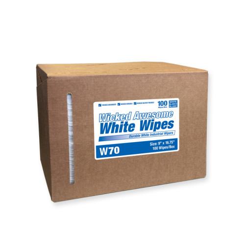 P L WICKED AWESOME WHITE WIPES 9X16.75  IF  10 100