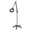 Dazor LMC710-5-BK Circline LED 2.25X Mbl Stand Magnifier, BK