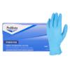 NITRILE POWDER FREE EXAM GLOVES BLUE 10/100 MED