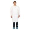 POLYPROPYLENE LAB COAT WHITE NO