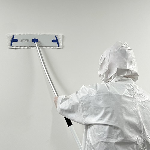 The Sphergo Swivel Mopping System head
