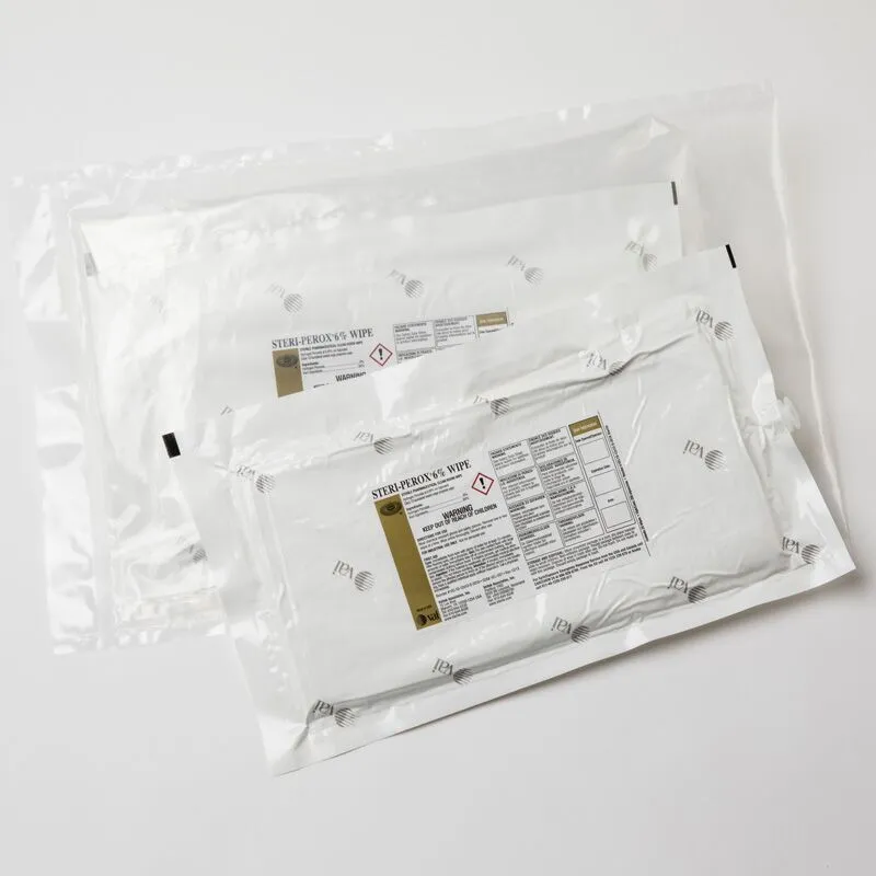 STERI-PEROX Sterile 6% Hydrogen Peroxide Wipe, 12x12