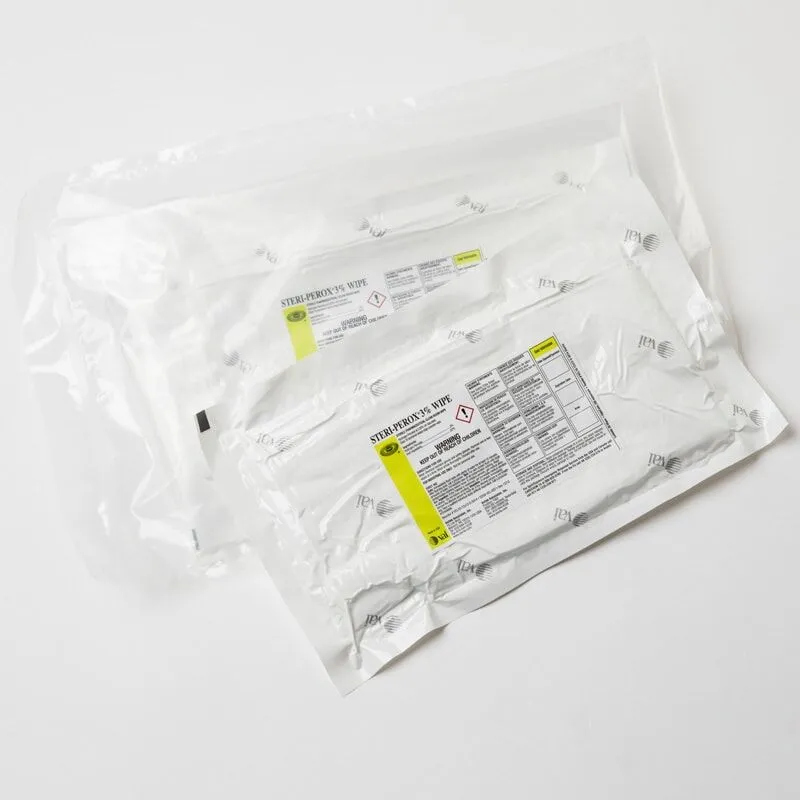 STERI-PEROX Sterile 3% Hydrogen Peroxide Wipe, 12x12