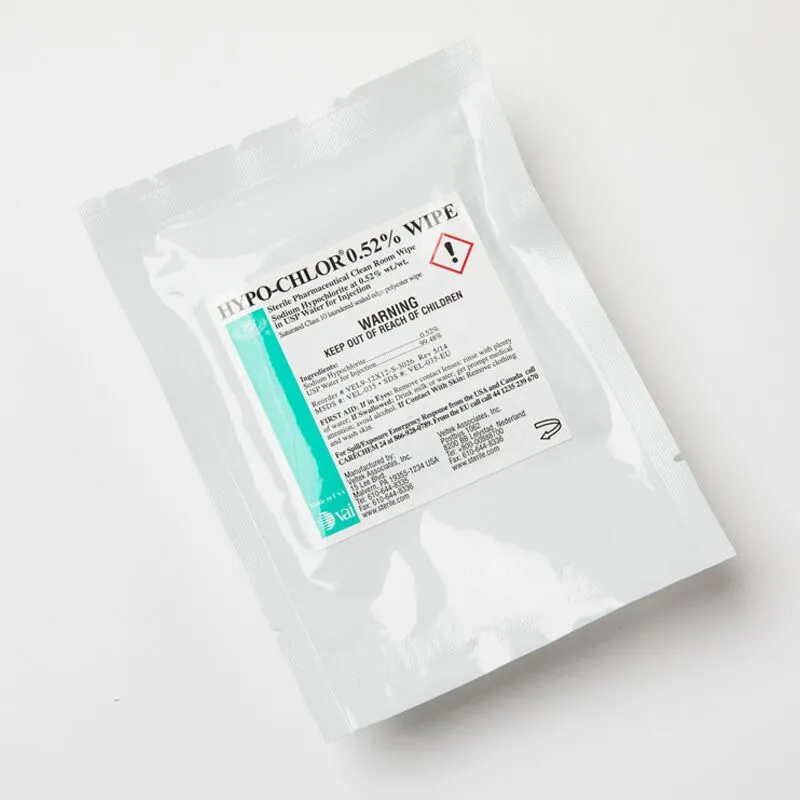 HYPO-CHLOR 0.52% Sodium Hypochlorite Sterile Wipes