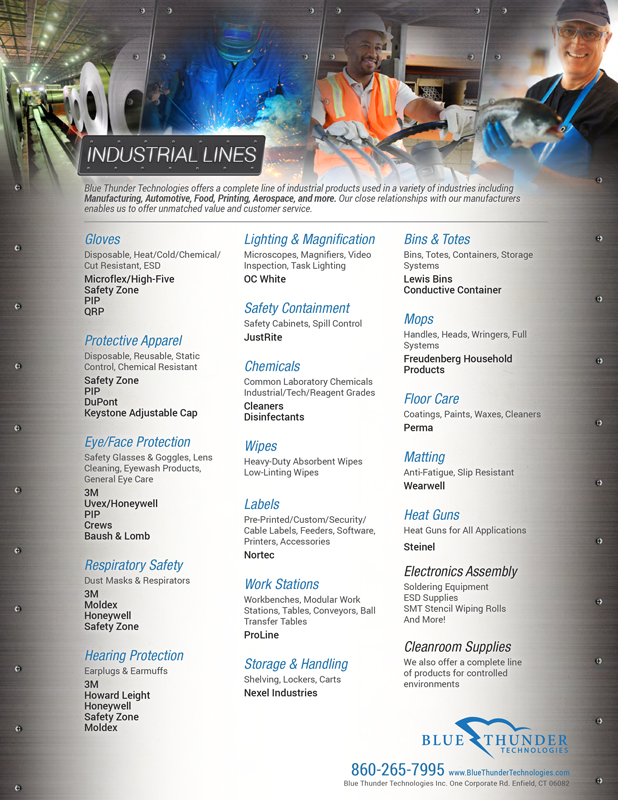 Industrial Product Line Card