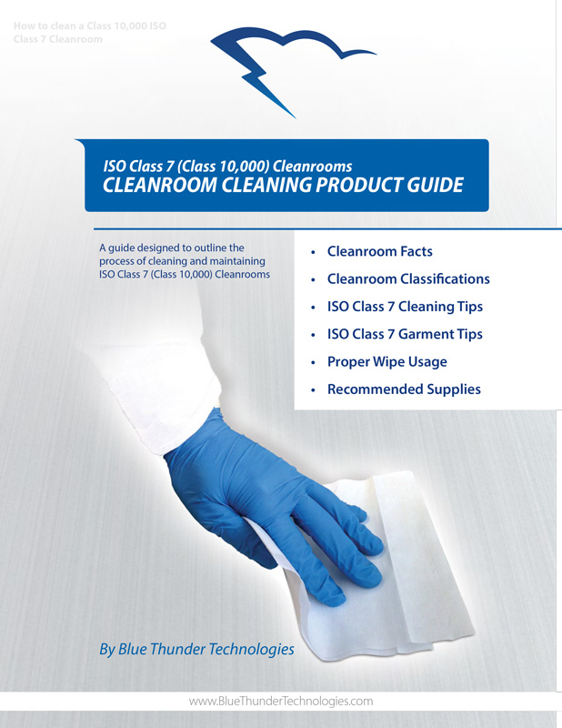 Class 10,000 ISO 7 cleanroom cleaning