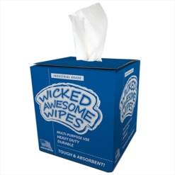 Wicked Awesome® Wipes – Multi-Purpose Industrial Center-Pull Wipe
